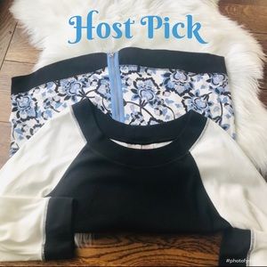 CHICO’S ZENERGY ZIP BACK TOP-SZ 16